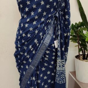 INDIGO SAREE